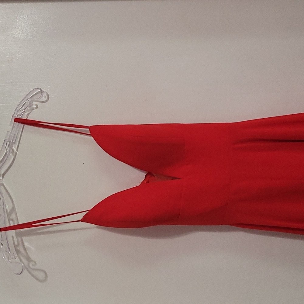 Red dress